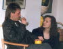 Bettina und ich 1992